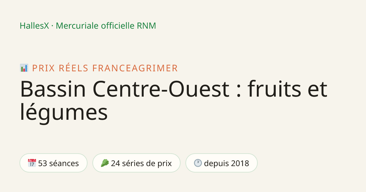 Vignette OG — 📊 Bassin Centre-Ouest : fruits et légumes