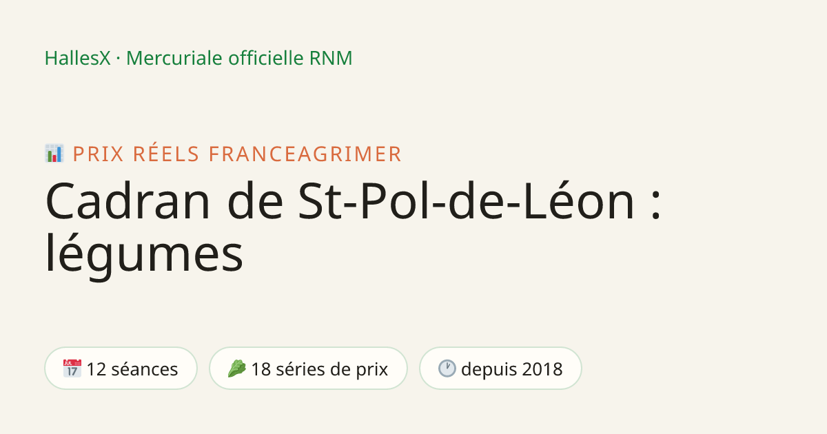 Vignette OG — 📊 Cadran de St-Pol-de-Léon : légumes
