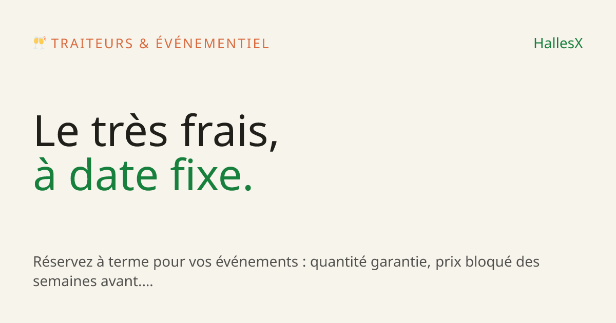 Vignette OG — 🥂 Traiteurs & événementiel