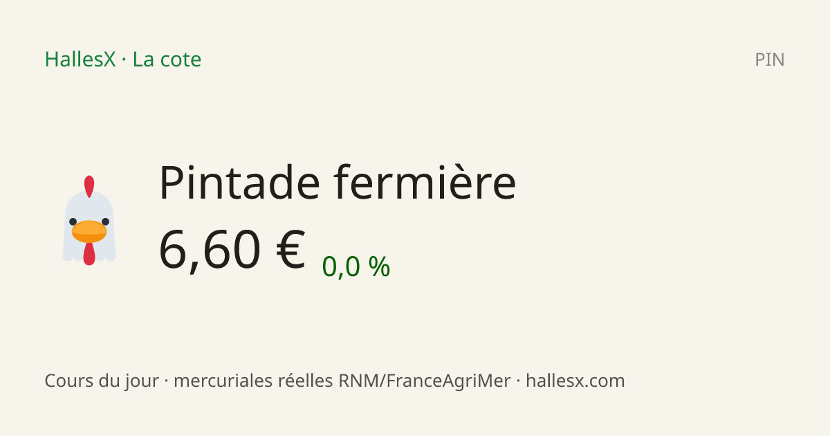 Vignette OG — 🐔 Pintade fermière